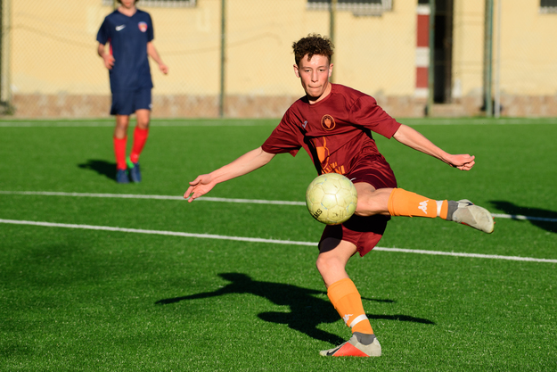 Real Testaccio in azione nel match contro l&apos;Atletico Grifone ©Cippitelli
