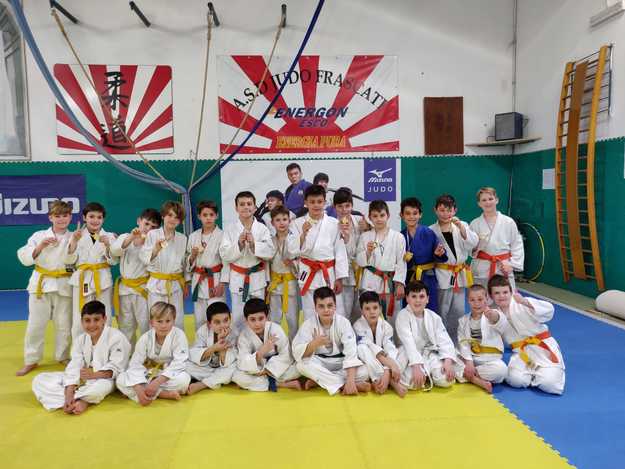 I mini judoka di Frascati