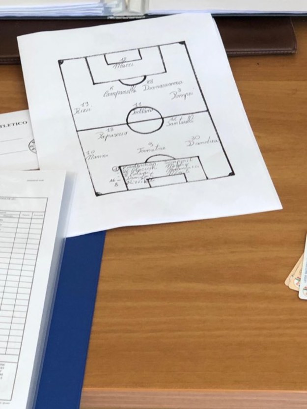 Ecco la prova: la formazione dello Sff Atletico trovata dalla Vis Artena al Paglialunga