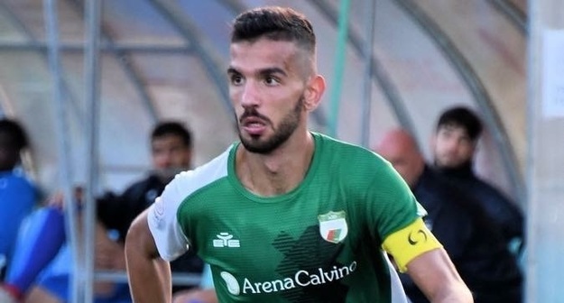 Pietro Ladu, centrocampista e capitano del Lanusei