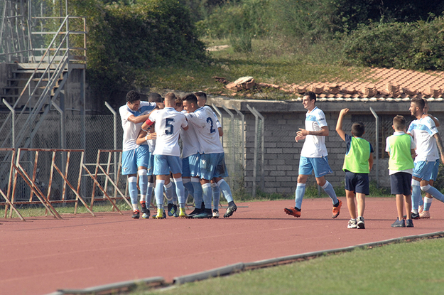 Esultanza Lazio (FOTO Gambino
