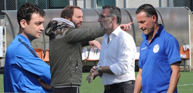 Da sinistra: Bussone, Scaricamazza, Centioni, Mastrodonato