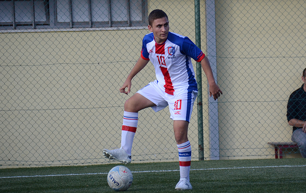 Vincenzo Rodi in azione con la maglia della Tor Tre Teste ©Torrisi