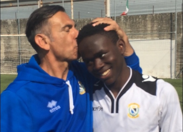 A sinistra mister Massimi, a destra Mocchi