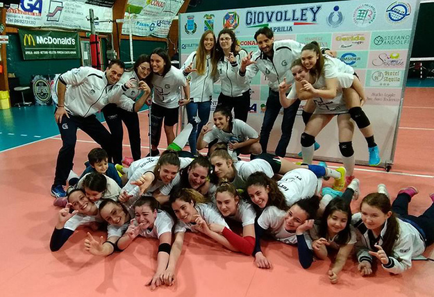 L&apos;esultanza della Gio Volley