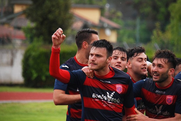 Il bomber della Vis Sezze Lorenzo Fiorini (Ph. Torrisi)
