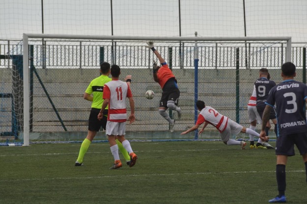 Il gol del Formia dell&apos;1-0 ©De_Simone