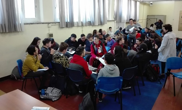 Uno scatto dell&apos;incontro