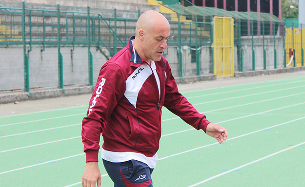Andrea Di Giovanni dopo la gara sotto la tribuna del Galli ©De Cesaris
