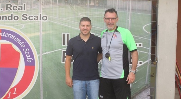 Il ds Albanesi e mister Centioni