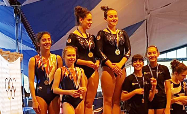 Il podio della Finale Gold
