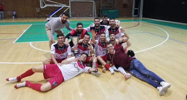 La festa del Ceccano dopo la vittoria