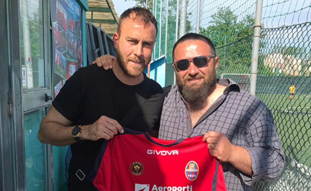 Stampone ed il presidente Munaretto
