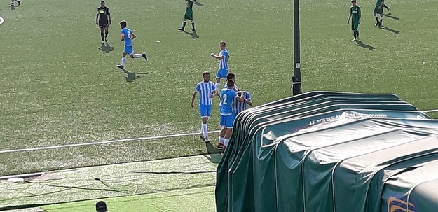 Esulta l&apos;Aprilia (FOTO RUGGIERI)