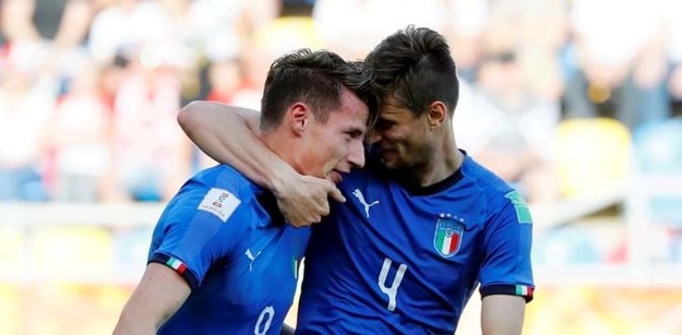 Pinamonti e Gabbia ©FIGC.IT