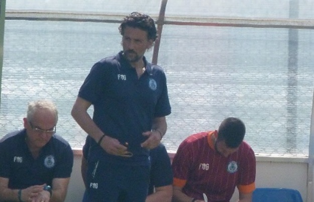 Giovanni Greco, tecnico dell&apos;Aprilia (FOTO GAZZETTA REGIONALE)