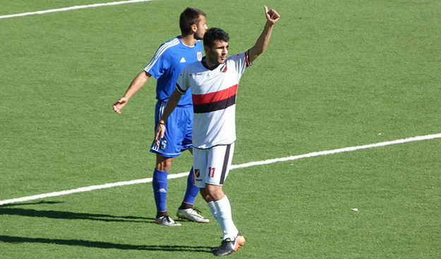 Gabrieli in maglia rossonera (FOTO GazReg)