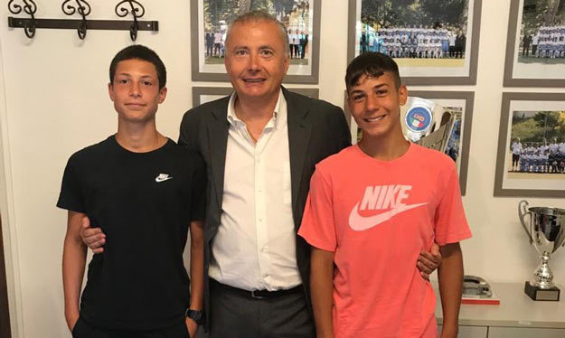 Bianchessi con Silvestri e Di Florio ©GazReg