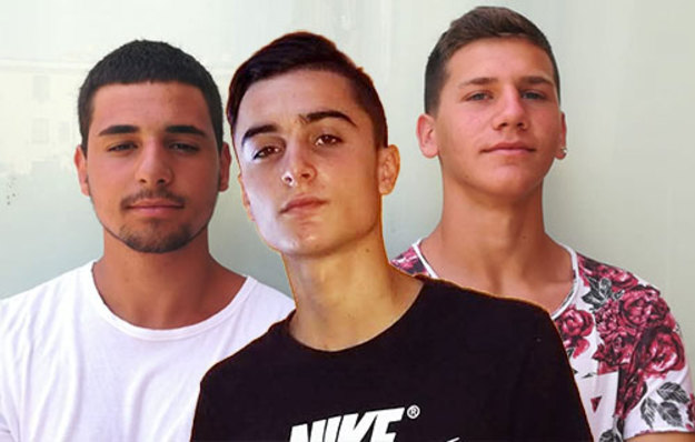 Da sinistra: Soletta, Cirulli e Desideri